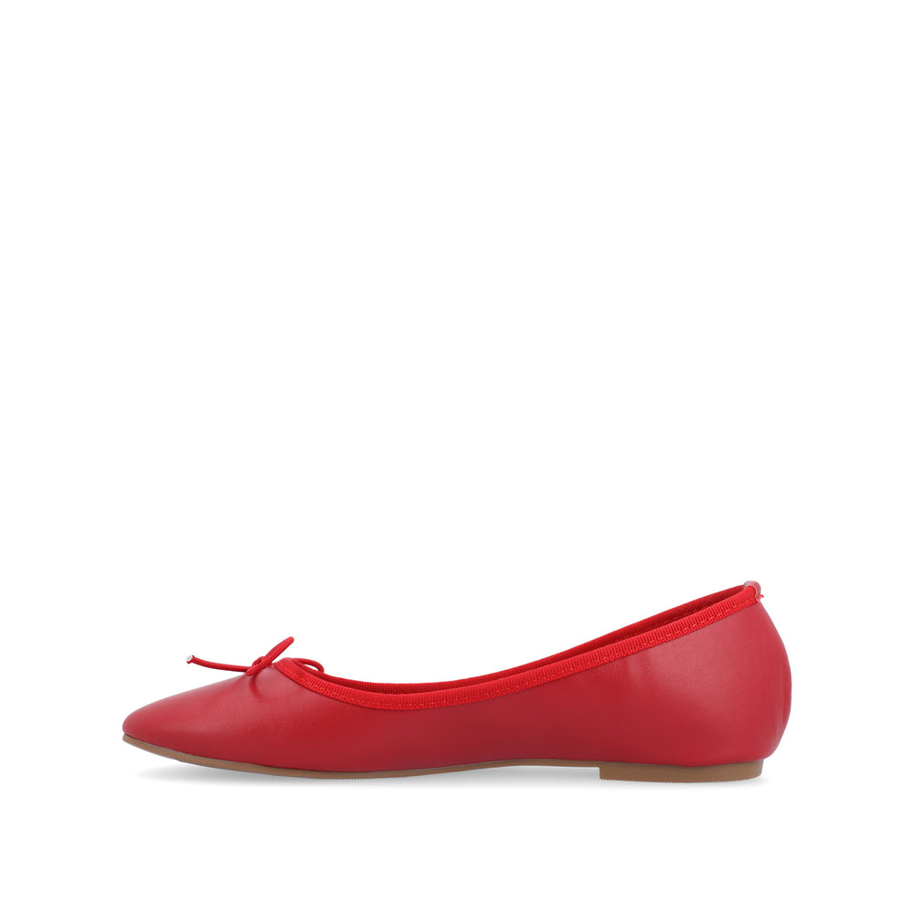 VIKA BALLET FLATS IN FAUX LEATHER