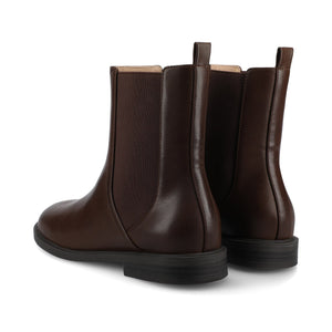 VIOLET CHELSEA BOOTS - Chocolate