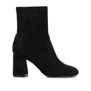 black dress ankle boots Journee Collection Women's Vivia Booties, Black, 8.5M