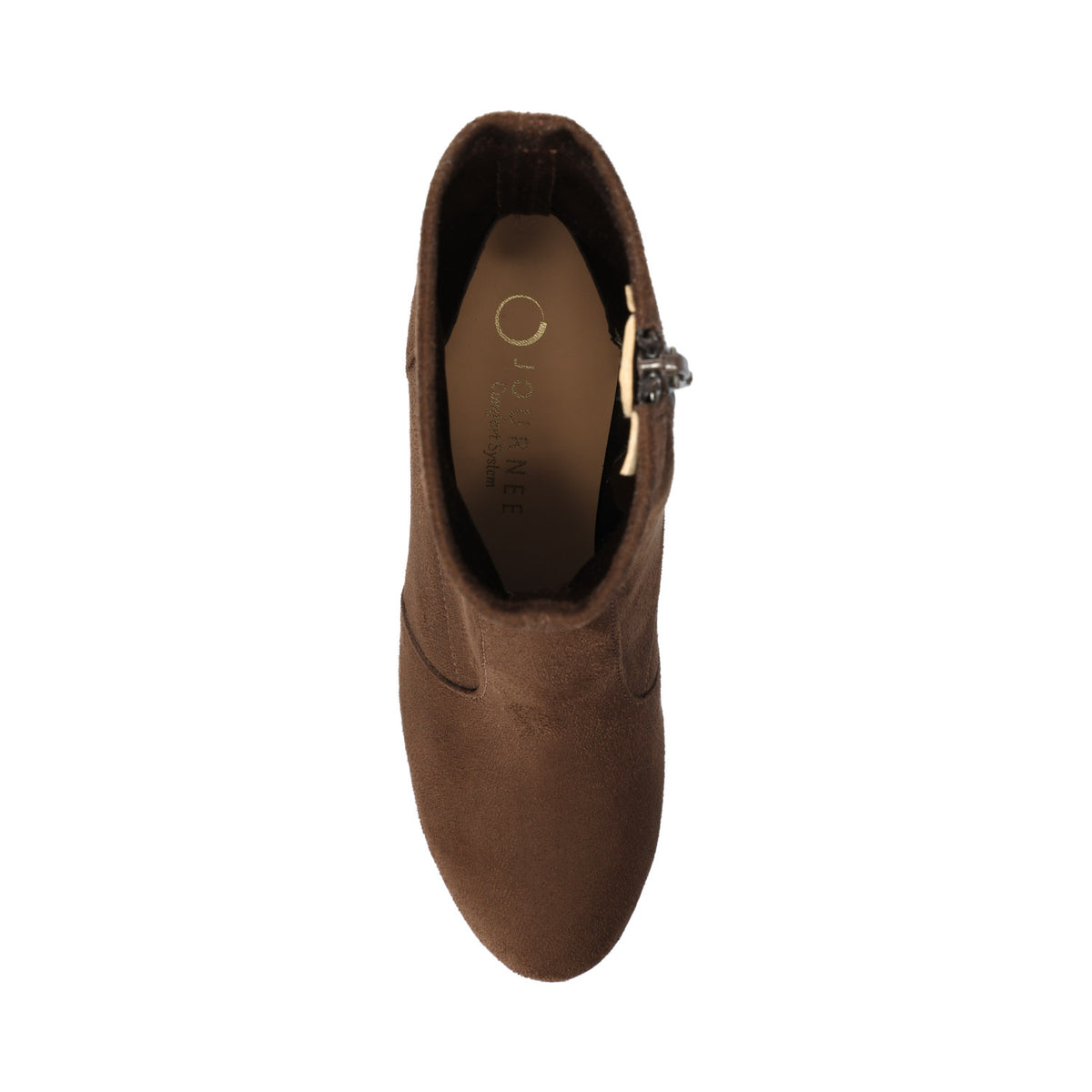 VIVIA DRESS BOOTIES - Chocolate Suede