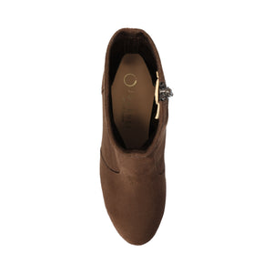VIVIA DRESS BOOTIES - Chocolate Suede