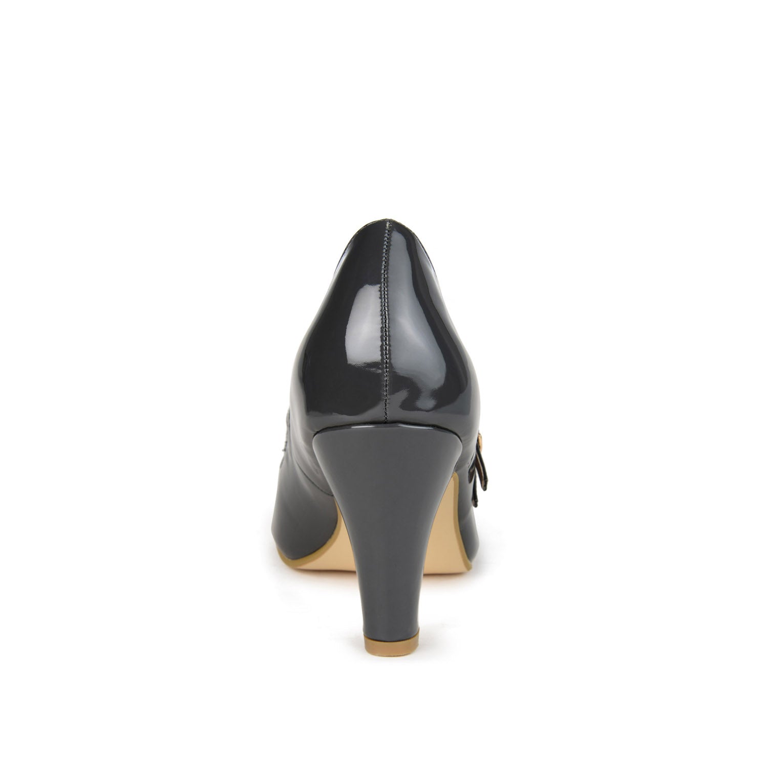 WENDY MARY JANE PUMP HEELS IN STATEMENT - Grey