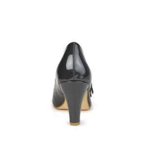 WENDY MARY JANE PUMP HEELS IN STATEMENT - Grey