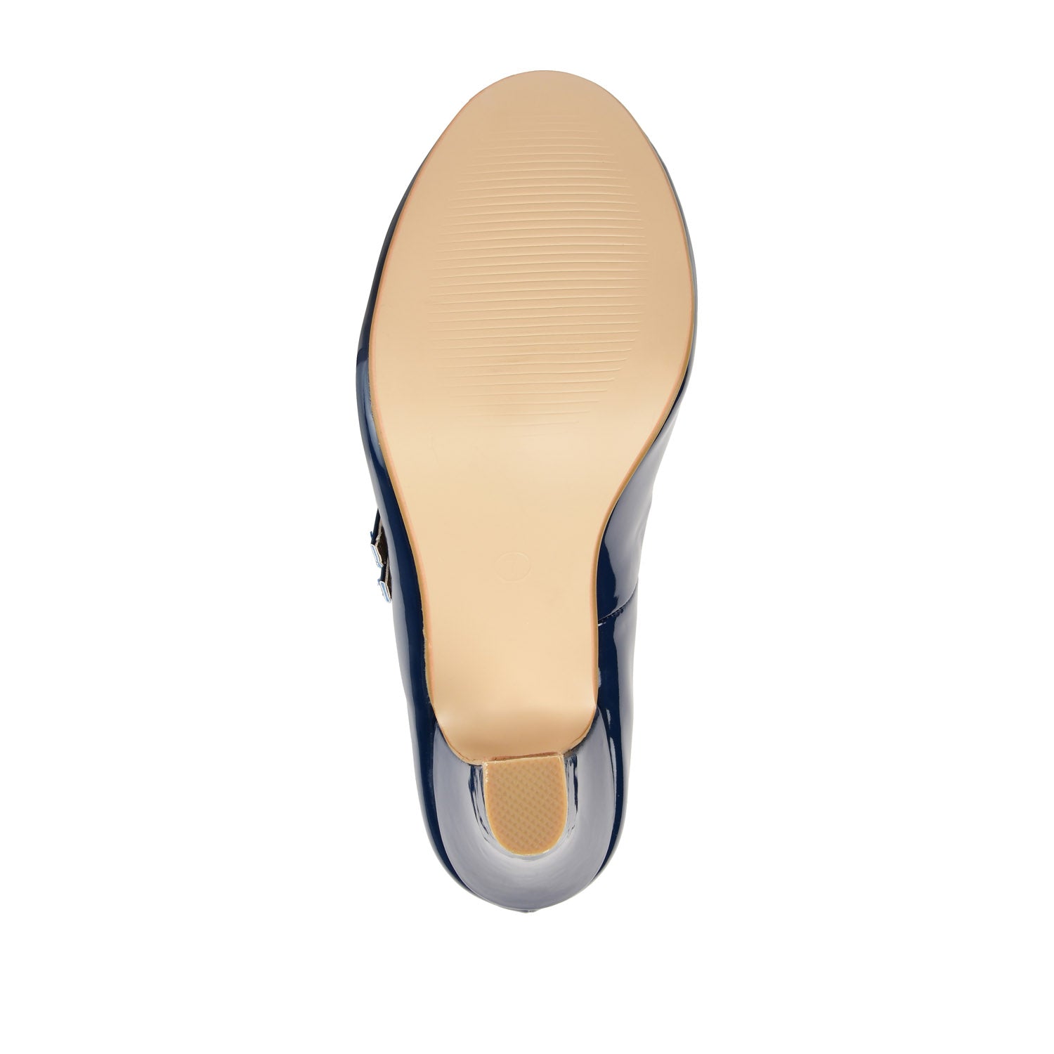 WENDY MARY JANE PUMP HEELS IN STATEMENT - Navy Nubuck