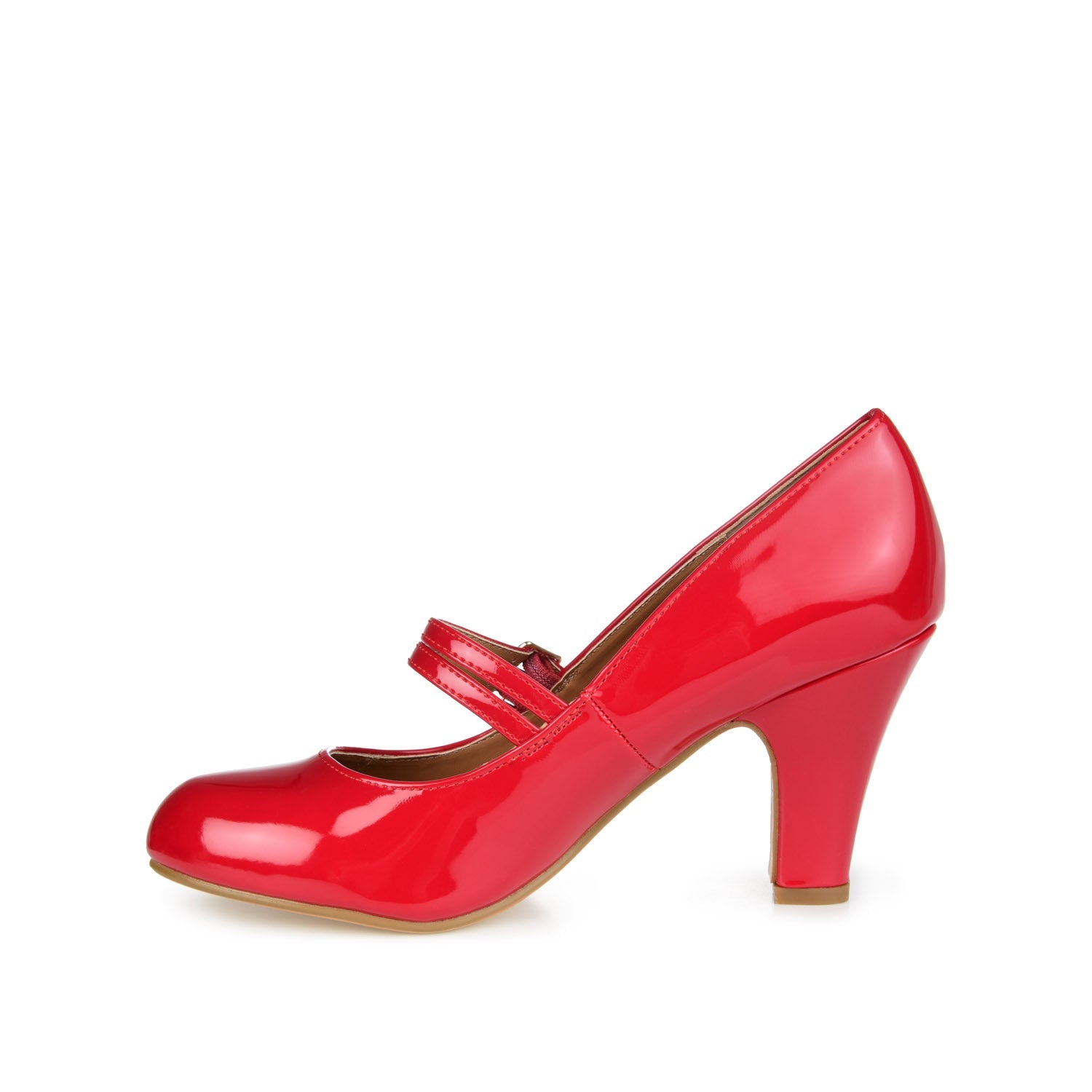 WENDY MARY JANE PUMP HEELS IN STATEMENT - Red