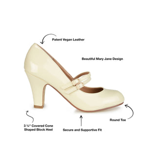 WENDY MARY JANE PUMP HEELS IN PATENT