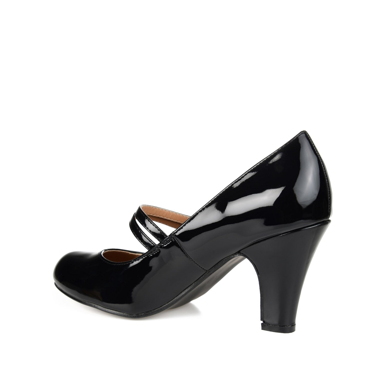 WENDY MARY JANE PUMP HEELS IN PATENT - Black