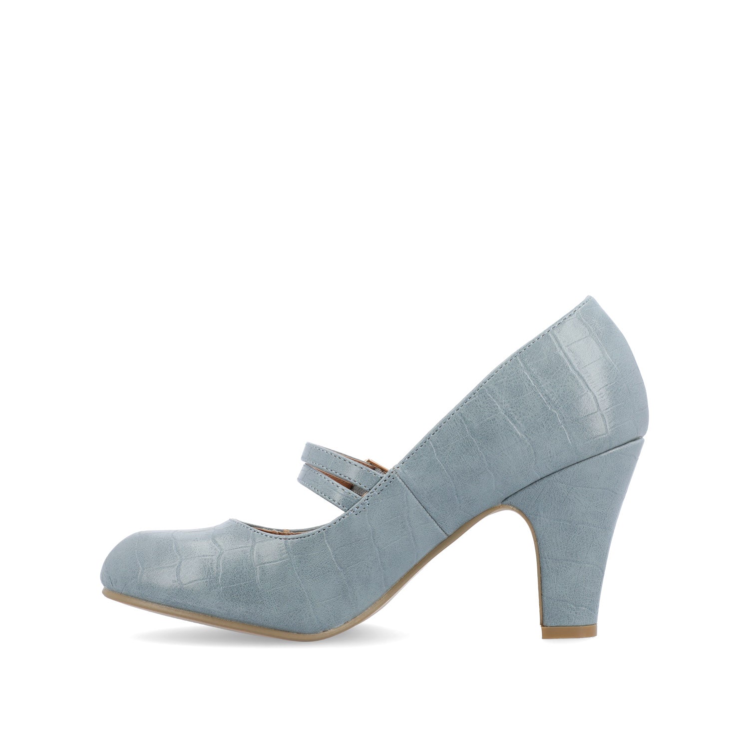 WINDY CROCO MARY JANE PUMP HEELS IN WIDE