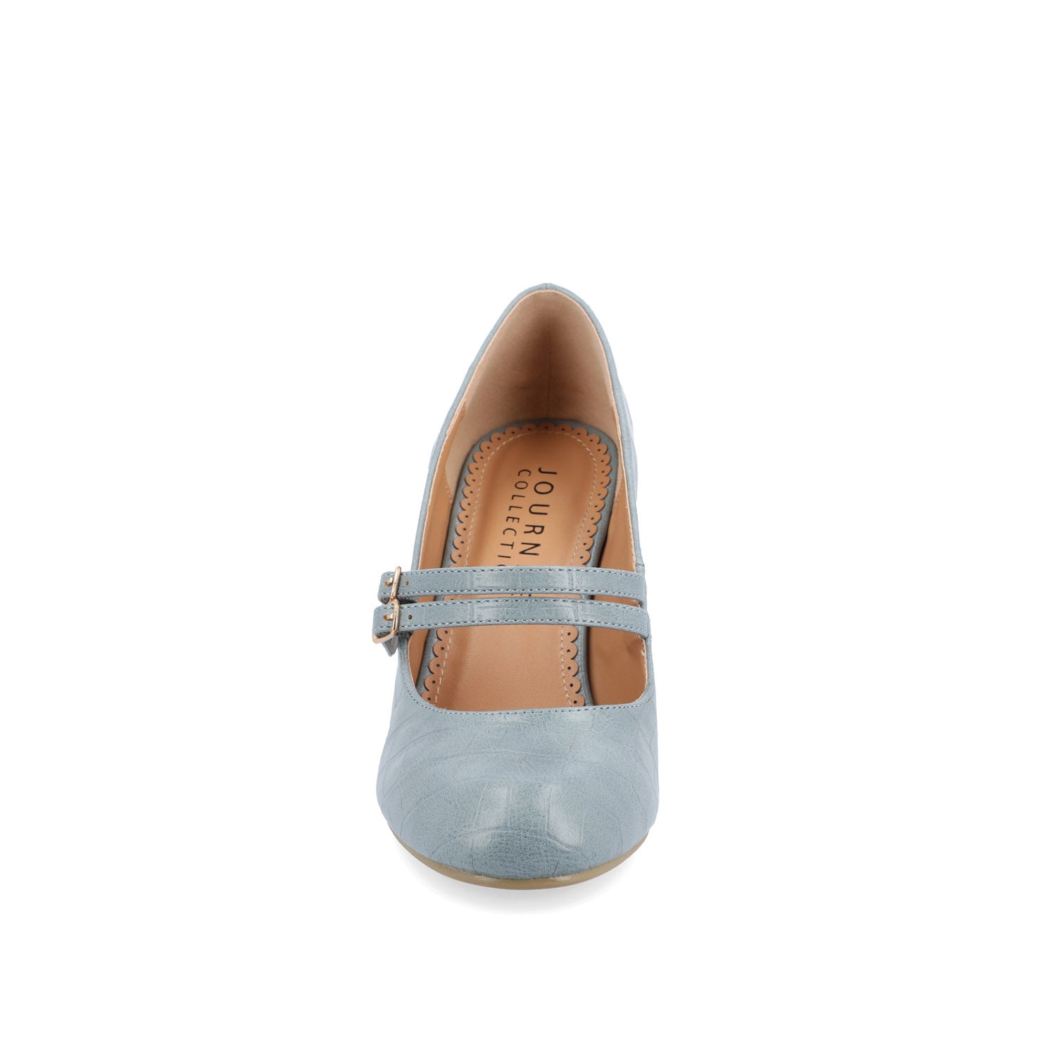 WINDY CROCO MARY JANE PUMP HEELS IN WIDE