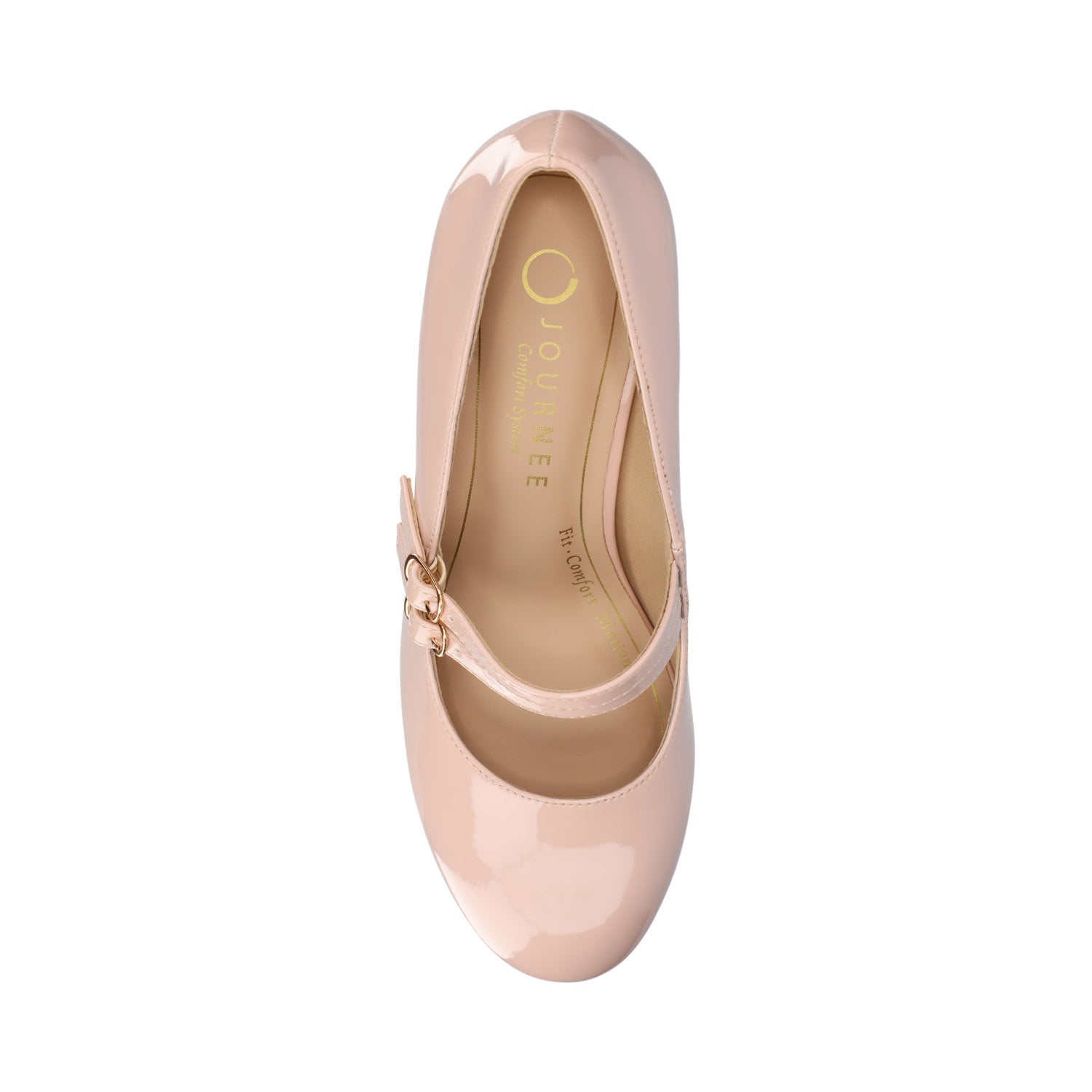 WINDY MARY JANE PUMP HEELS WIDE - Blush