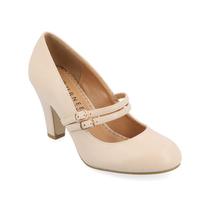 WINDY MARY JANE PUMP HEELS IN STATEMENT - Nude