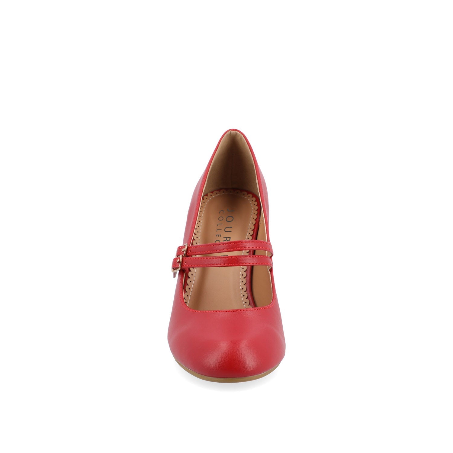 WINDY STATMENT MARY JANE PUMP HEELS IN WIDE - Red