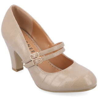 WINDY STATMENT MARY JANE PUMP HEELS IN WIDE