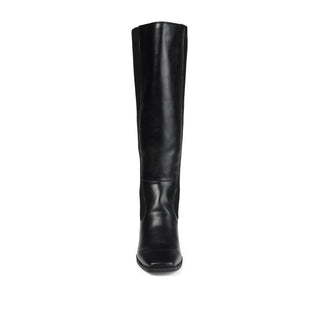 WINNY KNEE HIGH BOOTS IN FAUX LEATHER