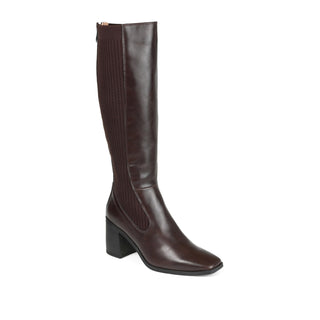 WINNY KNEE HIGH BOOTS IN FAUX LEATHER