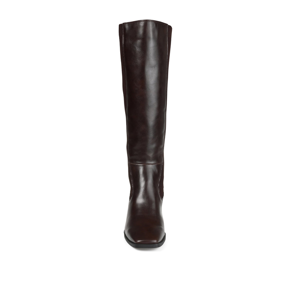 WINNY KNEE HIGH BOOTS IN FAUX LEATHER