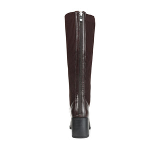 WINNY KNEE HIGH BOOTS IN FAUX LEATHER