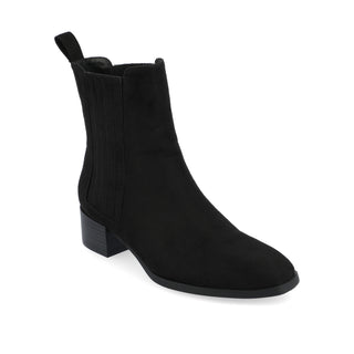 WRENLEY CHELSEA BOOTIES IN FAUX SUEDE