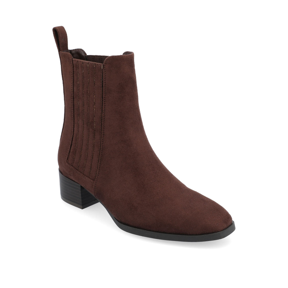 WRENLEY CHELSEA BOOTIES IN FAUX SUEDE