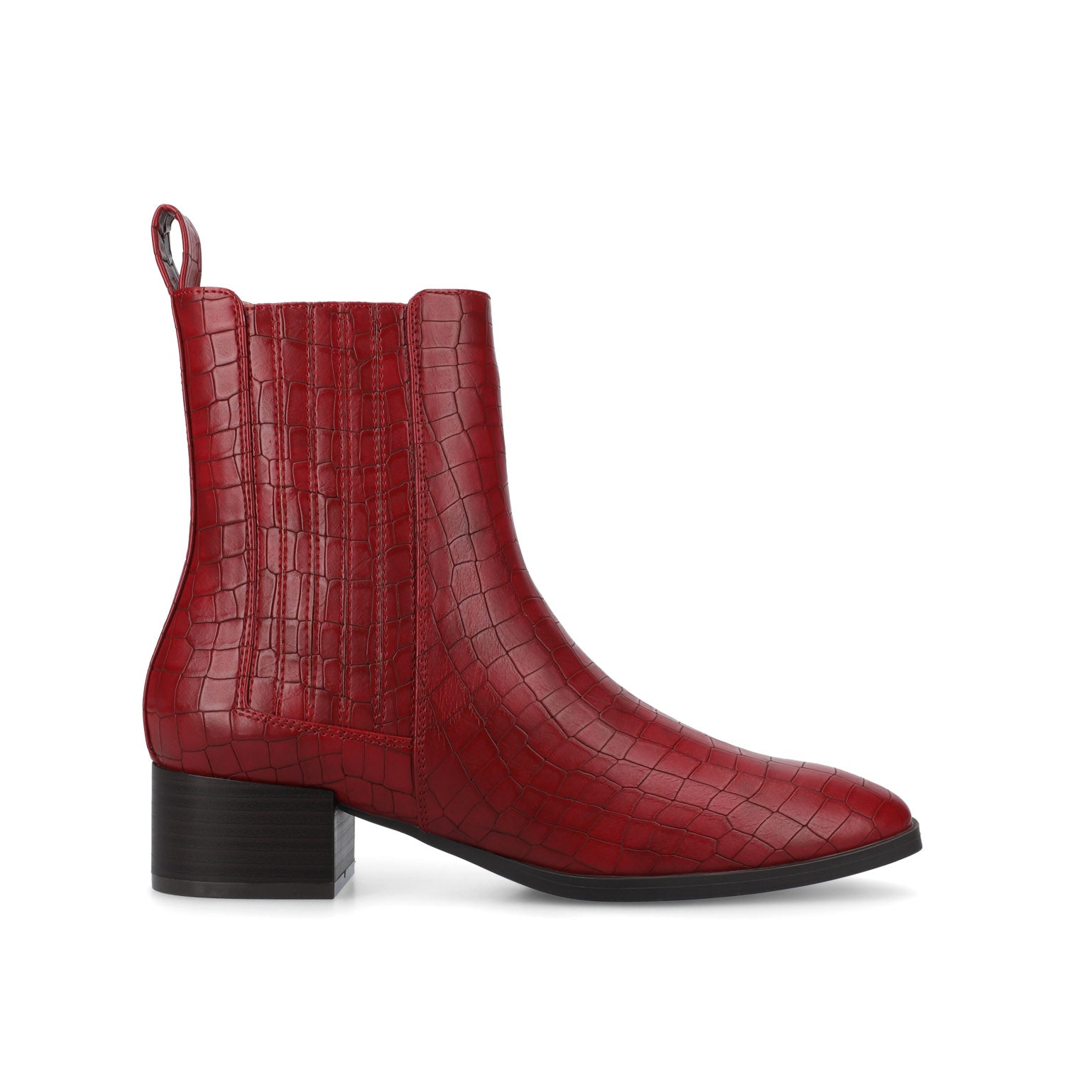 WRENLEY CHELSEA BOOTIES IN FAUX SUEDE