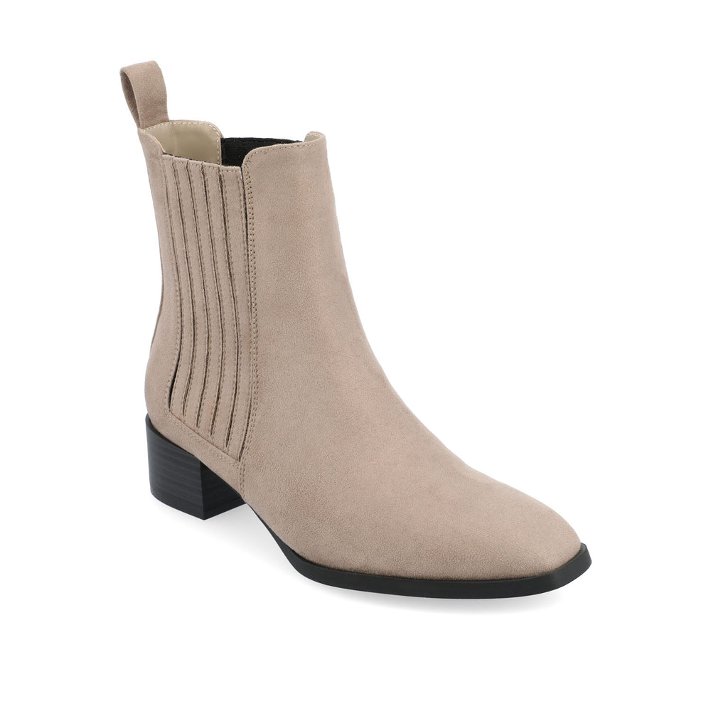 WRENLEY CHELSEA BOOTIES IN FAUX SUEDE