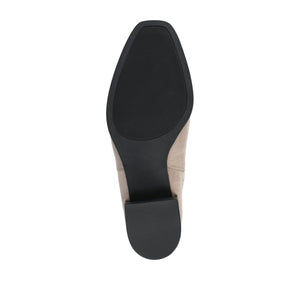 WRENLEY CHELSEA BOOTIES IN FAUX SUEDE - Taupe