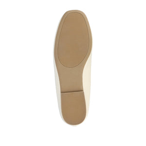 WRENN LOAFER FLATS IN PRINT - Ivory Lizard