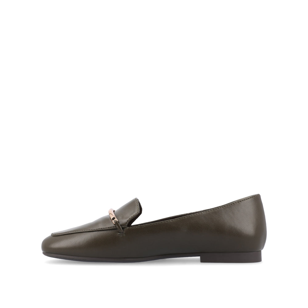 WRENN LOAFER FLATS IN FAUX LEATHER