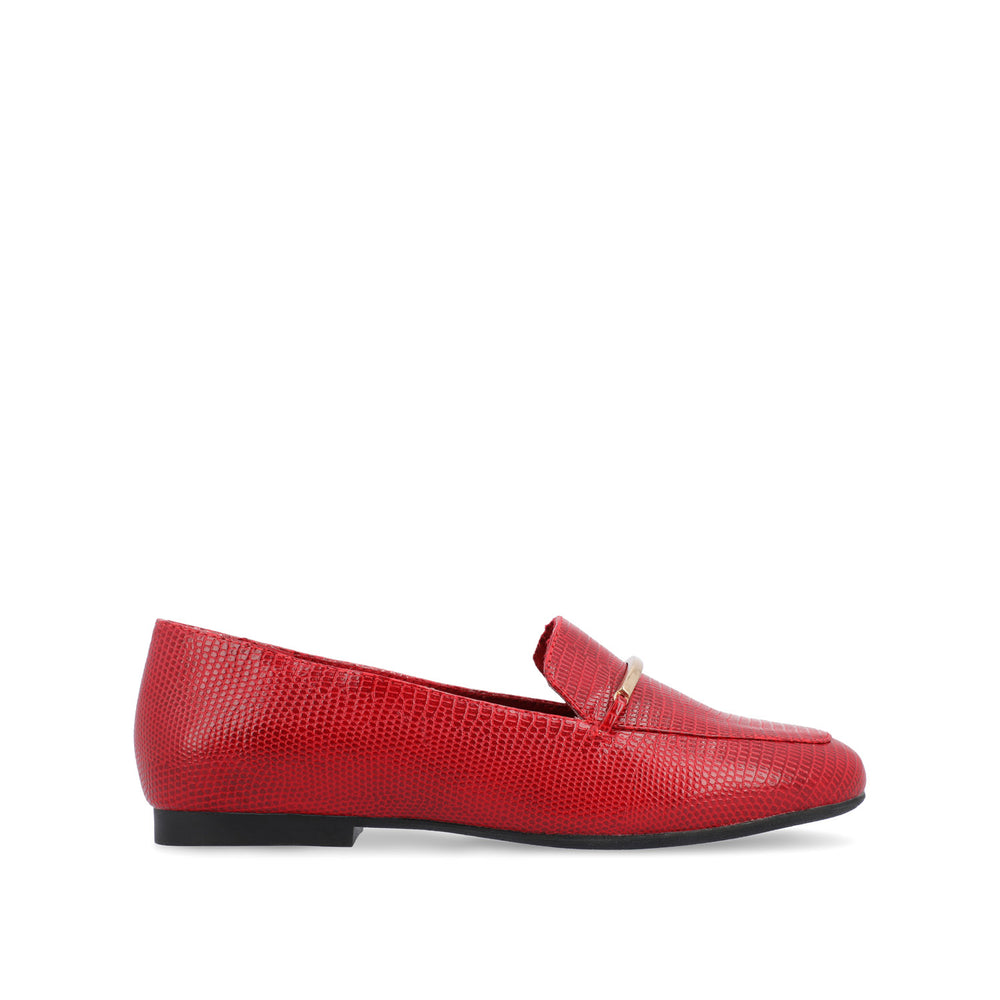 WRENN LOAFER FLATS IN FAUX LEATHER