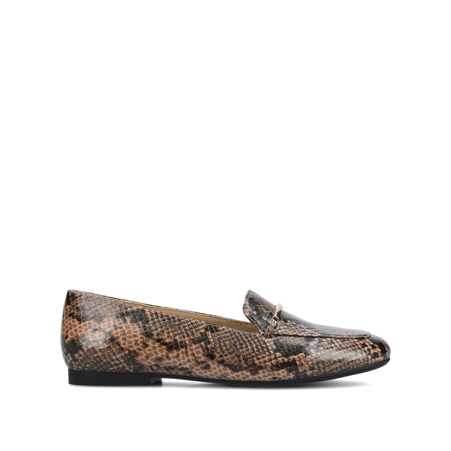 WRENN PRINTED LOAFER FLATS IN WIDE