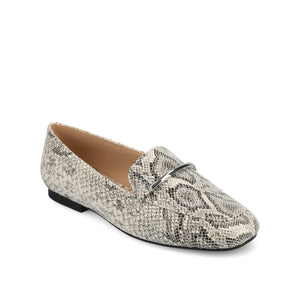 WRENN LOAFER FLATS IN PRINT - Snake