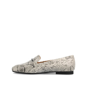 WRENN LOAFER FLATS IN PRINT - Snake