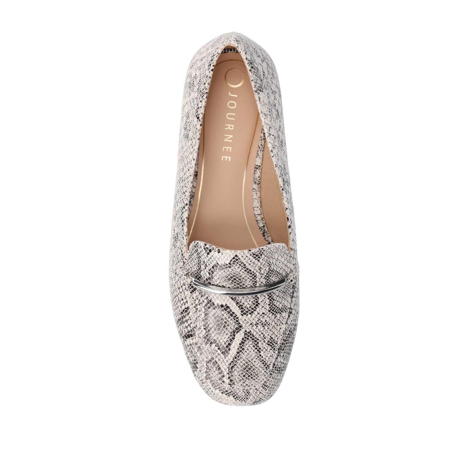 WRENN LOAFER FLATS IN PRINT - Snake