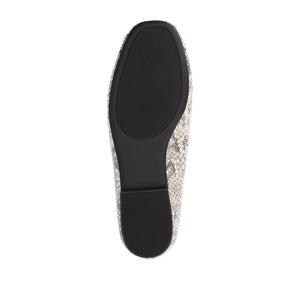 WRENN LOAFER FLATS IN PRINT - Snake