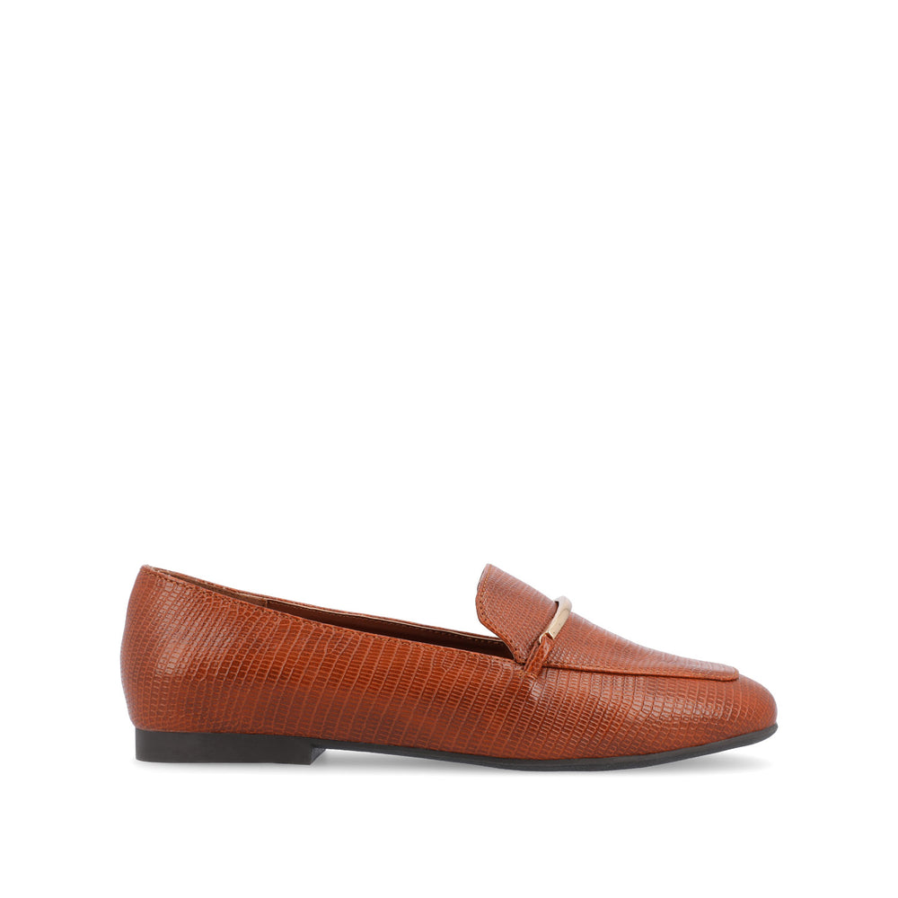 WRENN LOAFER FLATS IN FAUX LEATHER