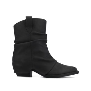 WYNETTE WESTERN ANKLE BOOTIES - Vintage Black