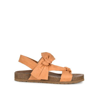 XANNDRA CHUNKY SANDALS IN FAUX SUEDE