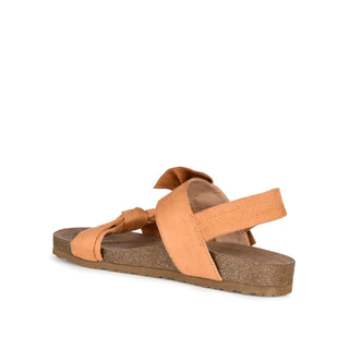 XANNDRA CHUNKY SANDALS IN FAUX SUEDE