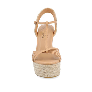 YARA ESPADRILLE WEDGE HEELED SANDALS