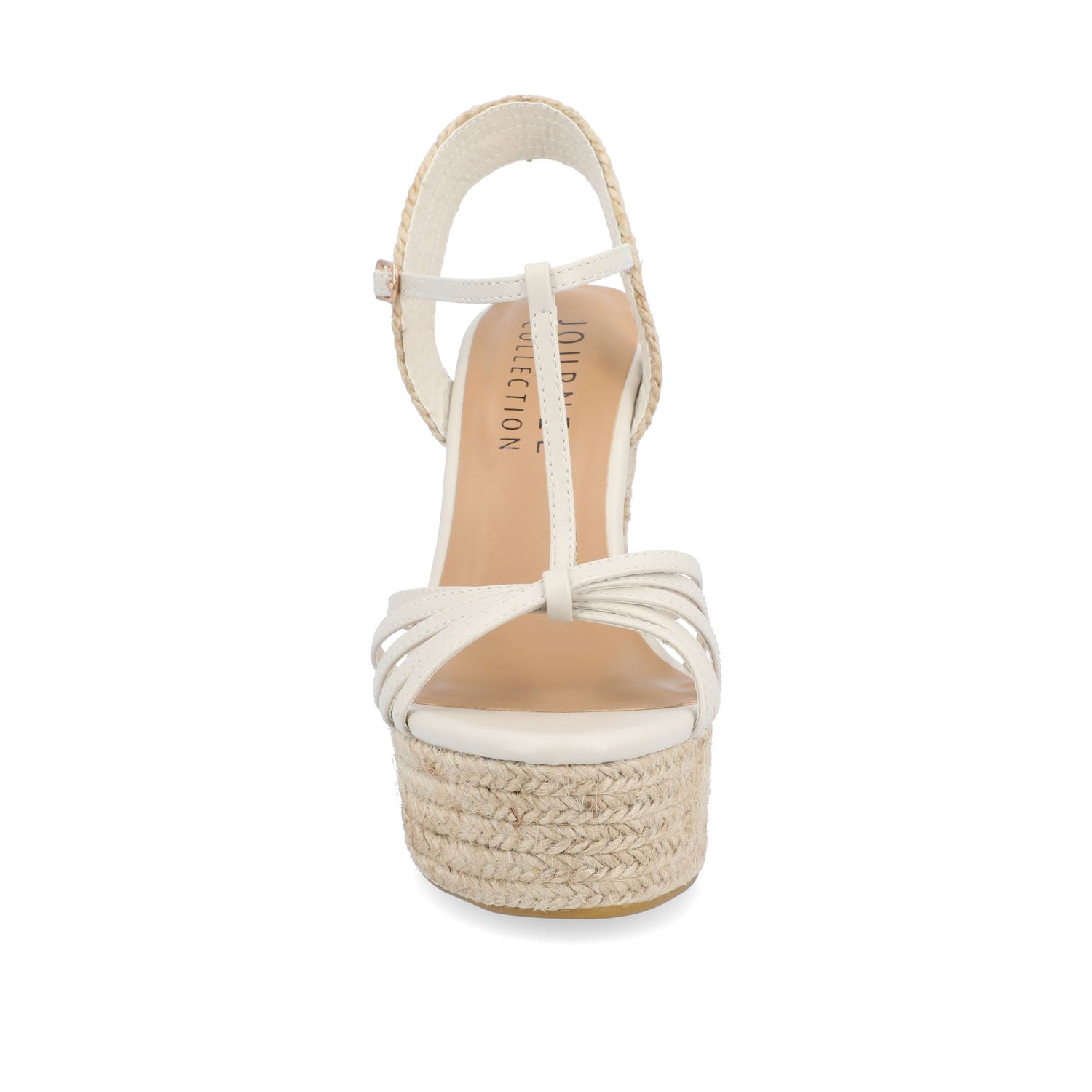 YARA ESPADRILLE WEDGE HEELED SANDALS - Off White