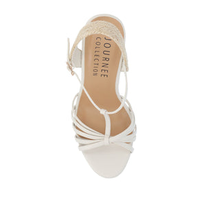 YARA ESPADRILLE WEDGE HEELED SANDALS - Off White