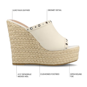 YARI ESPADRILLE WEDGE SANDALS