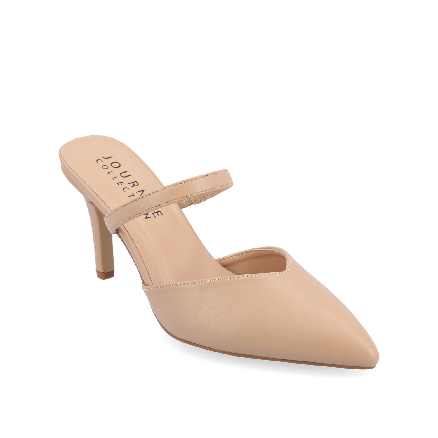 YVON COOL SHADE STILETTO PUMP HEELS IN NARROW - Almond