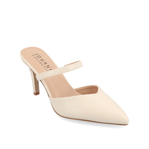 YVON WARM SHADE STILETTO PUMP HEELS IN NARROW - Cream