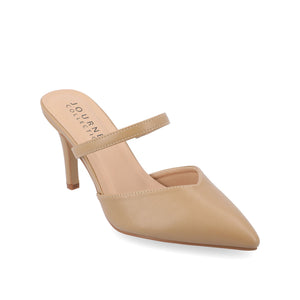 YVON STILETTO PUMP HEELS IN WARM SHADES - Honey