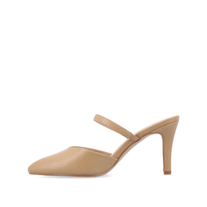 YVON STILETTO PUMP HEELS IN WARM SHADES - Honey