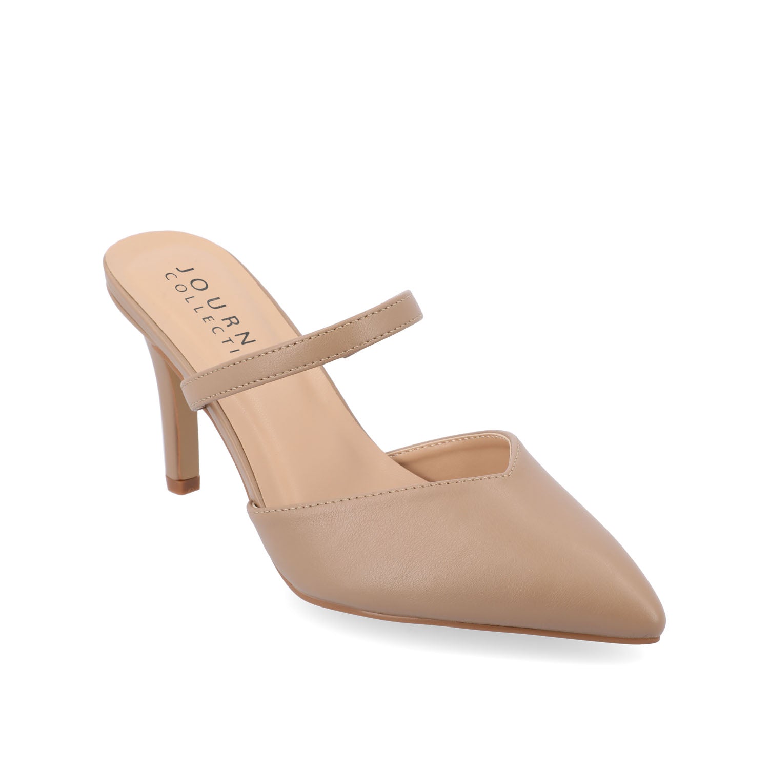 YVON COOL SHADE STILETTO PUMP HEELS IN NARROW - Mocha