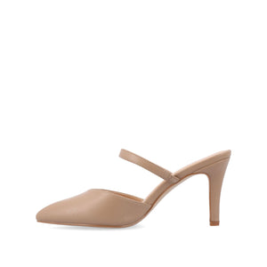 YVON STILETTO PUMP HEELS IN COOL SHADES - Mocha