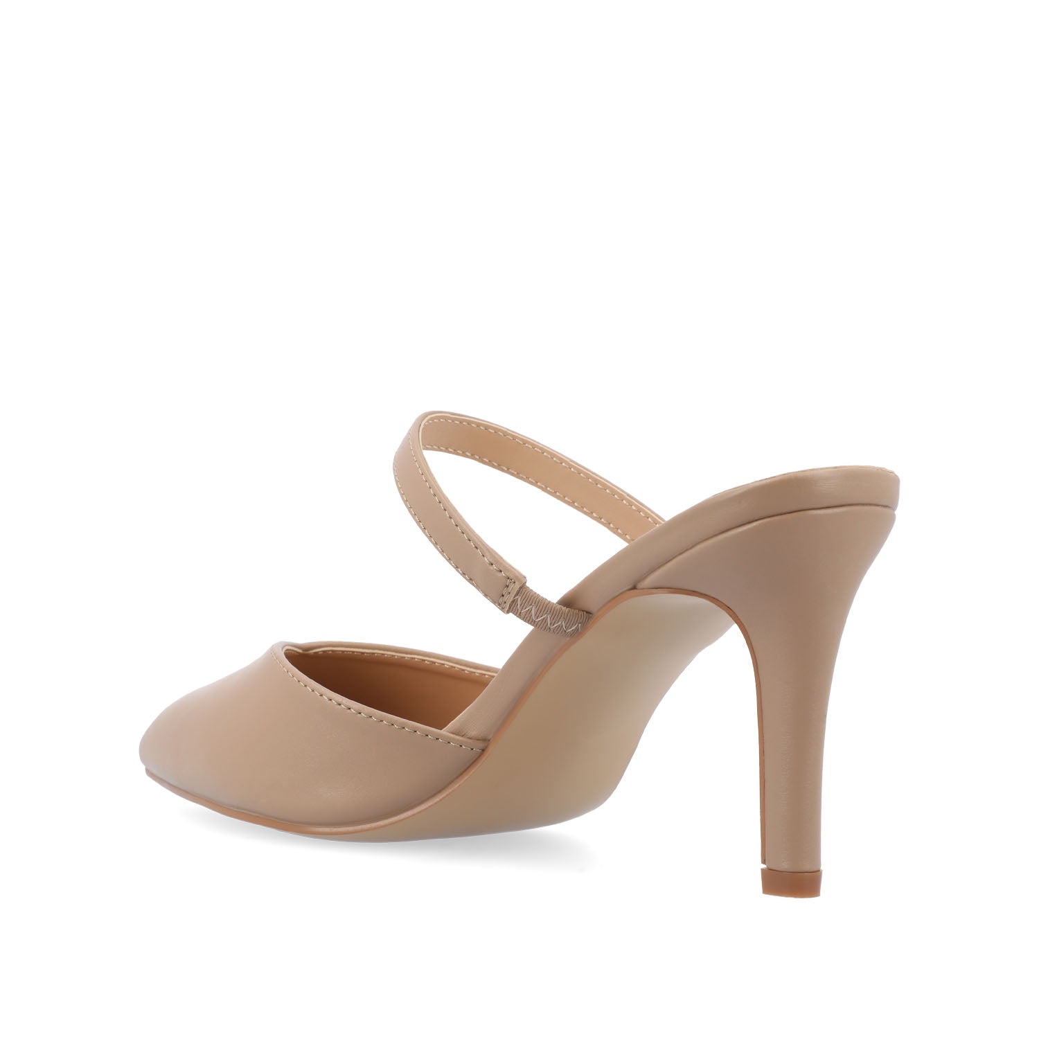 YVON STILETTO PUMP HEELS IN COOL SHADES - Mocha