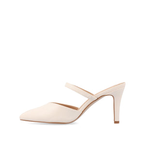 YVON STILETTO PUMP HEELS IN COOL SHADES - Porcelain